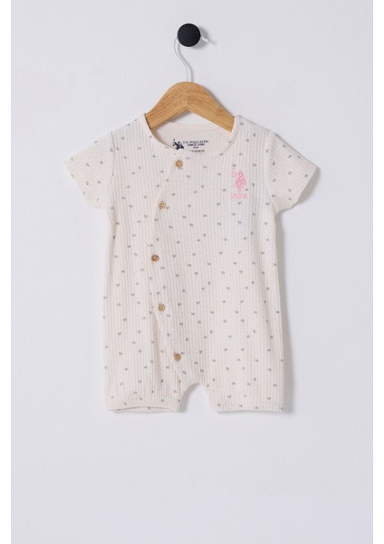 Kız Bebek Beyaz Tulum