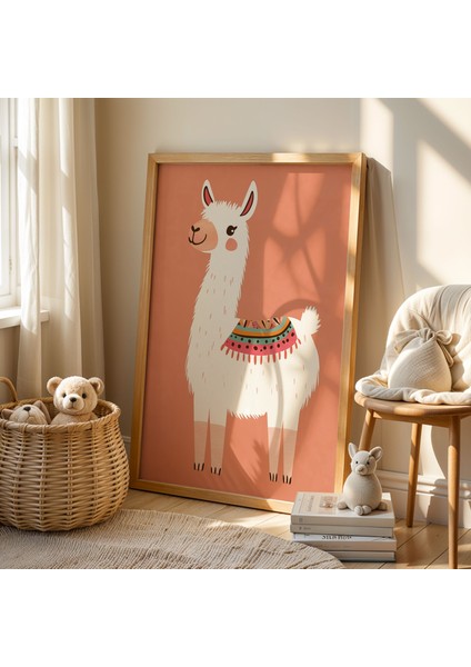 Minimalist Çocuk Odası ve Bebek Odası Ahşap Çerçeveli Duvar Tablosu fiyatları