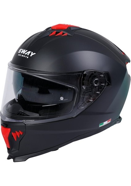 Sw 865 Solıd Matt Black Kask