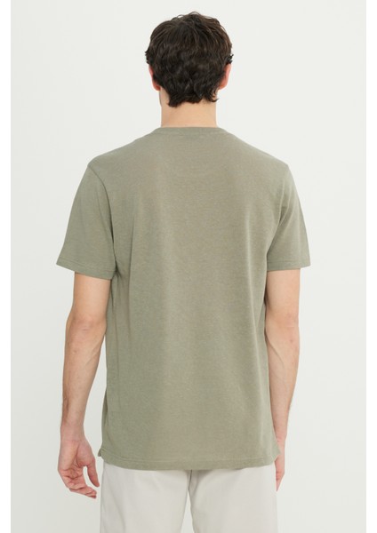 Pamuklu Slim Fit Dar Kesim Bisiklet Yaka Tişört indirimleri