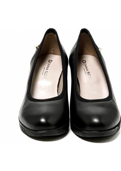 Kadın Topuklu/ Stiletto 265082DP Donna Serena Softnıl Pelle Nero fırsatları