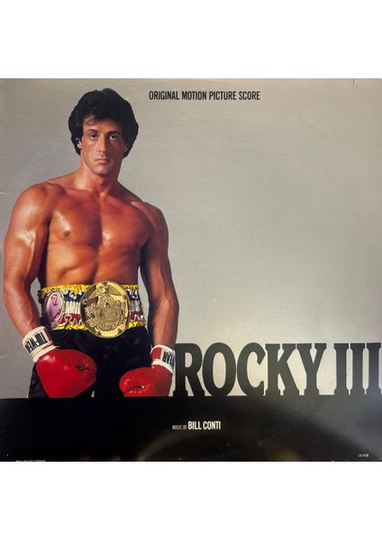 Bill Conti – Rocky Iıı Soundtrack 1982 Baskı Lp