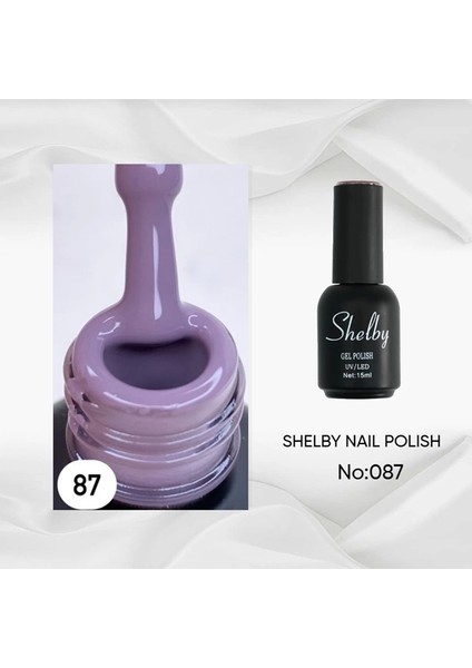 15 Ml. 087 Kalıcı Oje