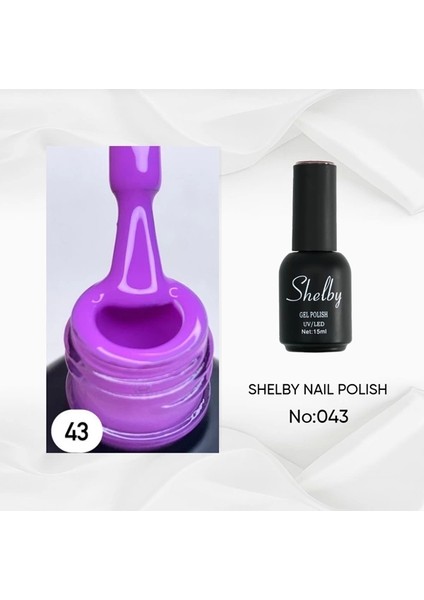 15 ml 043 Kalıcı Oje