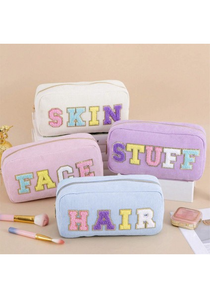 Kadife Nakış Taşınabilir Makyaj Çantası (Yurt Dışından) fırsatları