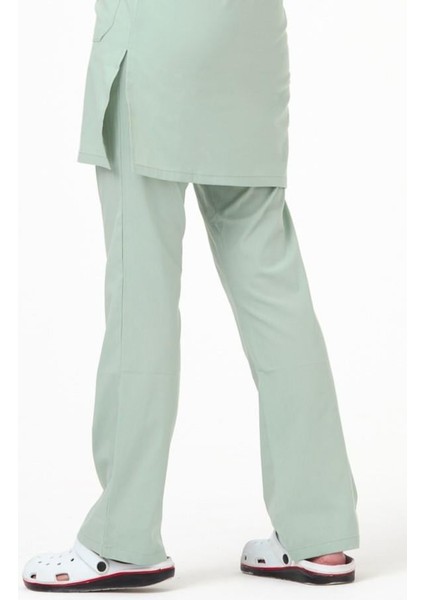 Ultralycra Modest - Likralı Doktor Hemşire Tesettür Tek Alt Forma, Su Yeşili modelleri