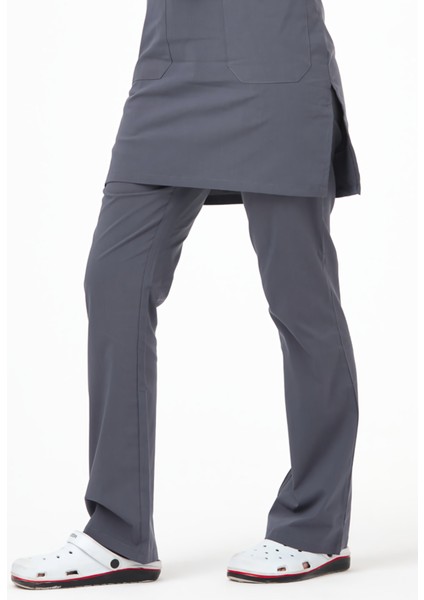 Ultralycra Modest - Likralı Doktor Hemşire Tesettür Tek Alt Forma, Asfalt modelleri