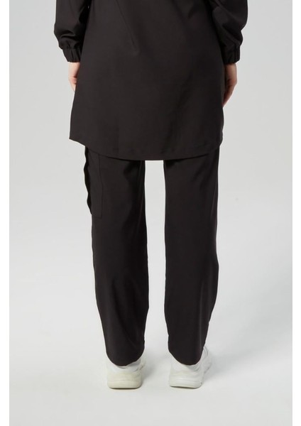 Extreme Cool Modest - Premium Çift Yön Likralı Doktor Hemşire Scrubs Tek Alt Cerrahi Forma (Kadın), Kömür fırsatları