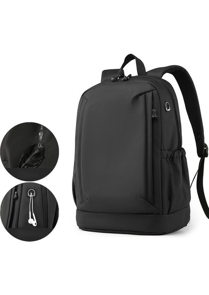 16'' Su Geçirmez Laptop Sırt Çantası - Hafif & Dayanıklı, Çok Bölmeli, Kulaklık Girişli Profesyonel Tasarım (Yurt Dışından) fırsatları