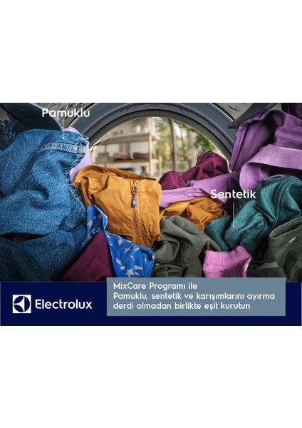 EW8D595MTC Ultracare 800 9 kg Isı Pompalı Kurutma Makinesi