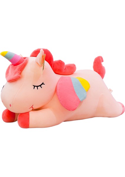 30CM Gökkuşağı Tek Boynuzlu At Midilli Peluş Bebek (Yurt Dışından)