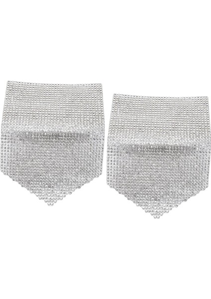 2x Rhinestone Dıy Crafts Pant Pant Kot Partisi Için Açık (Yurt Dışından) fiyatları