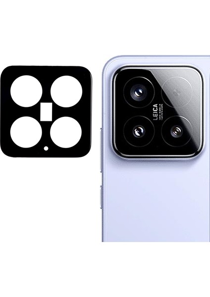 Xiaomi 15 Temperli Cam Lens Koruyucu Ipek Baskı Kamera Lens Filmi (Yurt Dışından)
