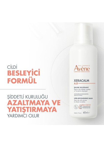 Xeracalm A.D Baume Relipidante Cilt Yatıştırıcı Balsam 400 ml modelleri