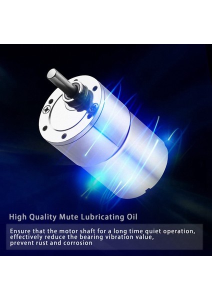 Dc 12V 30RPM Dişli Motor Yüksek Torklu Elektrikli Mini Hız Azaltma Dişli Motor Eksantrik Çıkış Mili 37MM Şanzıman (Yurt Dışından)