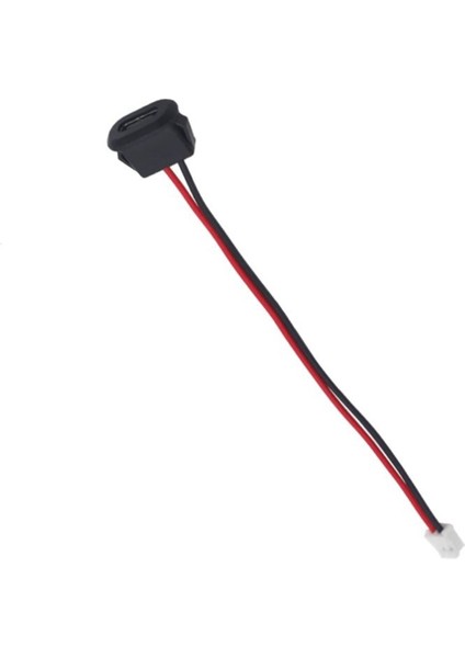 10 Adet USB Tip C Doğrudan Basınç Kaynaklı Tel Konnektör Jakı Dişi Lamba Oyuncak Şarj Portu Kart Tokalı Beyaz (Yurt Dışından)