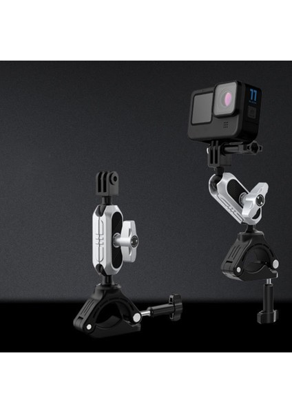 Gopro 11 10 9 INSTA360 Osmo Eylem Kamera Motosiklet Tutucu Aksesuarları Gidon Dağı Bisiklet Braketi (Yurt Dışından)