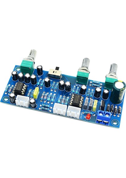2.1 Kanal Subwoofer Preamp Kartı Alçak Geçiş Filtresi Ön Amp Amplifikatör Kartı NE5532 Alçak Geçiş Filtresi Bas Preamplifikatör (Yurt Dışından)