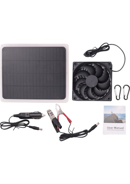 Güneş Paneli Egzoz Fanı 20W 12V USB Güneş Enerjili Fan Açık IP65 Su Geçirmez Taşınabilir Vantilatör Egzoz Fanı (Yurt Dışından) fiyatları