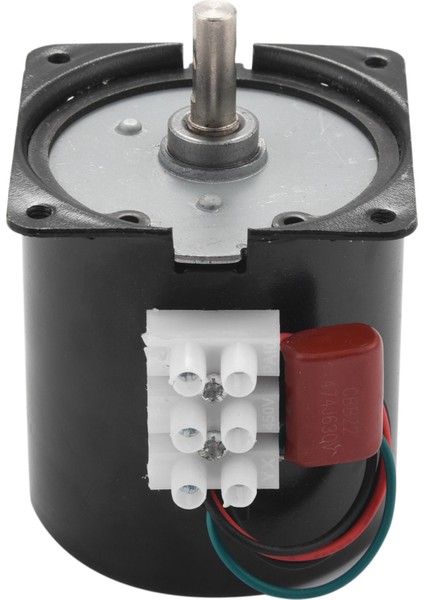 1 Adet 68KTYZ Mini Dişli Motor Ac 220V 28W 2.5r/min Büyük Tork Sabit Mıknatıslı Senkron Dişli Motor (Yurt Dışından)