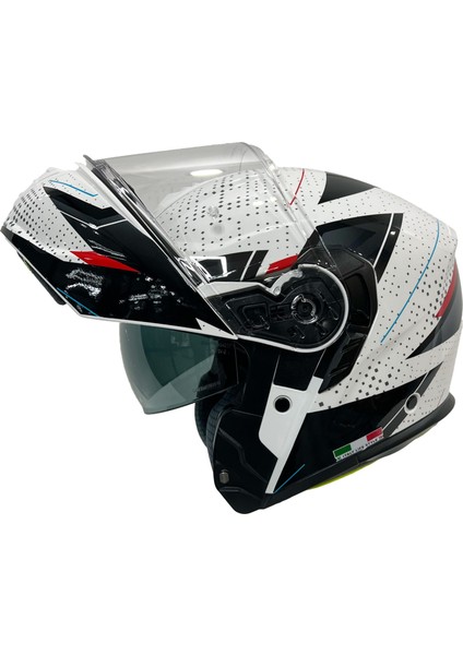 Sw 917 Fusıon White Black Çene Açılır