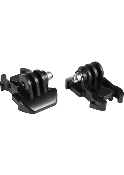 Adet Hızlı Çıkarılabilir Toka Klipsi Temel Taban Montajı Gopro Hero (2018) 6 5 4 3+ 3 2 1 Siyah Gümüş Session Xiaomi Yı 4K Dbpower Akaso Lightdow Sjcam Spor Aksiyon Kamerası (Yurt Dışından)
