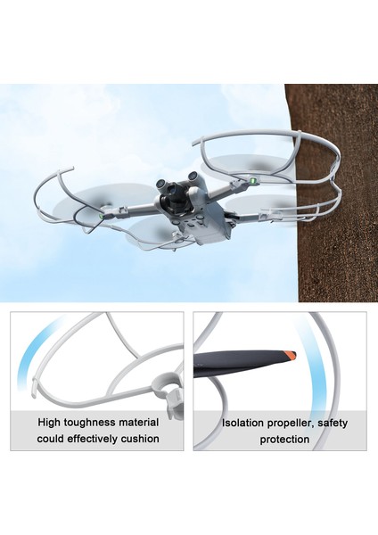 Mini 3 Pro Için Geçerli Pervane Bıçağı Koruma Halkası Çarpışma Önleyici Halka 360° Drone Koruyucu Kapak (Yurt Dışından) indirimleri