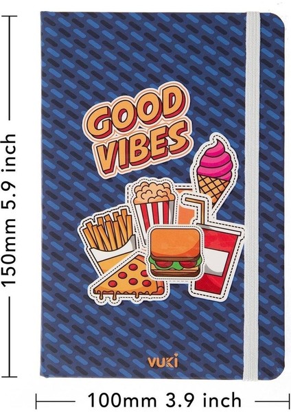 Desenli Sert Kapak Lastikli Defter A6 fiyatları