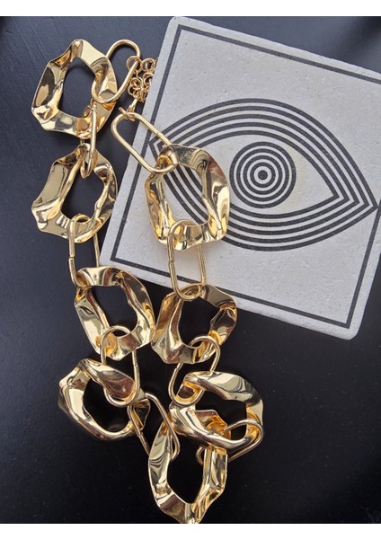 Premium Seri Kadın Halka Detaylı Zincir Kolye fiyatları