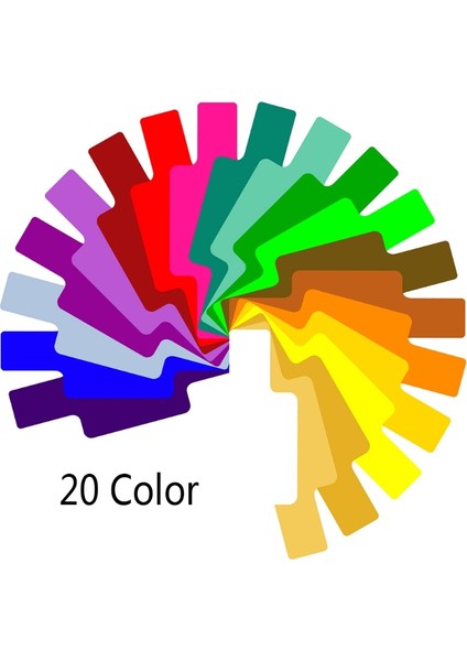 20 Renkli Fotoğrafçılık Renkli Jel Filtre Kartları Seti Flaş Speedlite Canon Nikon Için (Yurt Dışından) modelleri