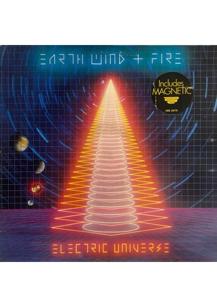Earth, Wind & Fire – Electric Universe 1983 Baskı Lp