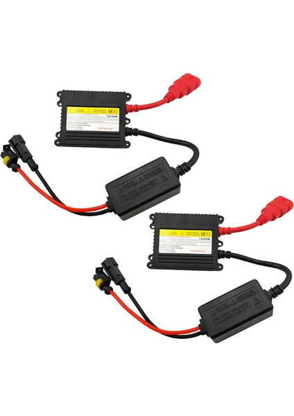 2 Adet DC12V 55W Hıd Balast Bloğu Ateşleme Dijital Ince Balast Hıd Kiti Xenon H1 H3 H7 H8 H11 9005 9006 H4 (Yurt Dışından)