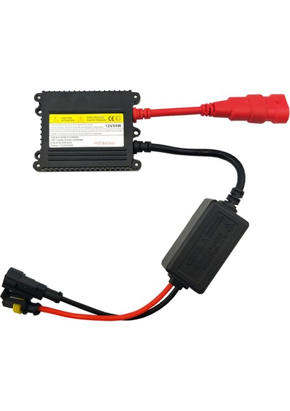 2 Adet DC12V 55W Hıd Balast Bloğu Ateşleme Dijital Ince Balast Hıd Kiti Xenon H1 H3 H7 H8 H11 9005 9006 H4 (Yurt Dışından)