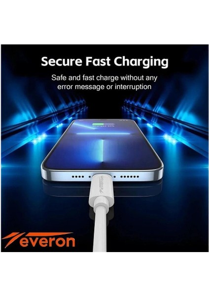 Huawei Mate 10 Ile Uyumlu 25W Qc 3.4A Type C Şarj Adaptörü EVR-003