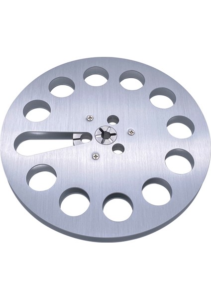 Yeni Analog Ses 7 Inç x 1/4 Inç Metal Bant Makarası -Nab Hub Açık Makara Ses Alüminyum Sarma Makarası 7 Inç (Gümüş) (Yurt Dışından)
