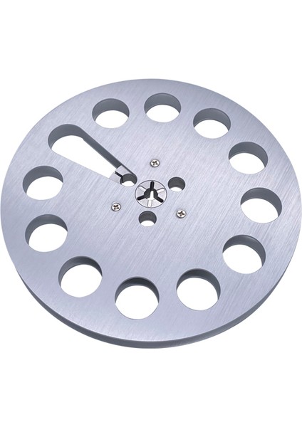 Yeni Analog Ses 7 Inç x 1/4 Inç Metal Bant Makarası -Nab Hub Açık Makara Ses Alüminyum Sarma Makarası 7 Inç (Gümüş) (Yurt Dışından)