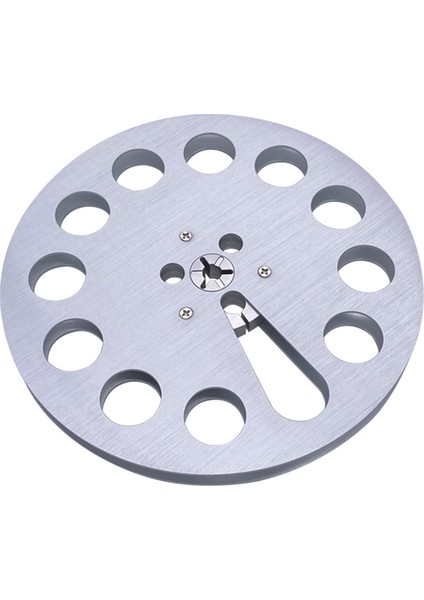 Yeni Analog Ses 7 Inç x 1/4 Inç Metal Bant Makarası -Nab Hub Açık Makara Ses Alüminyum Sarma Makarası 7 Inç (Gümüş) (Yurt Dışından)