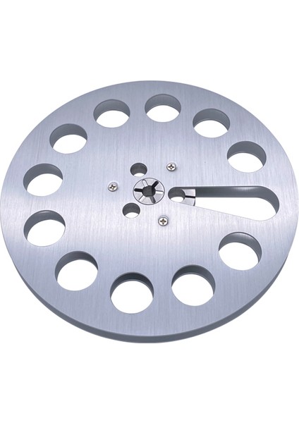 Yeni Analog Ses 7 Inç x 1/4 Inç Metal Bant Makarası -Nab Hub Açık Makara Ses Alüminyum Sarma Makarası 7 Inç (Gümüş) (Yurt Dışından)