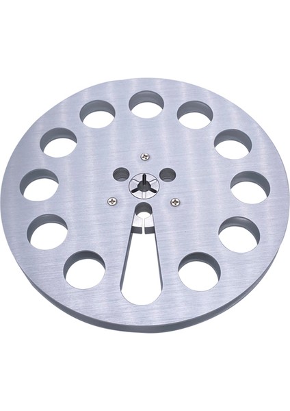 Yeni Analog Ses 7 Inç x 1/4 Inç Metal Bant Makarası -Nab Hub Açık Makara Ses Alüminyum Sarma Makarası 7 Inç (Gümüş) (Yurt Dışından)