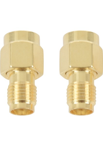 2pcs Rf Koaksiyel Koaksiyel Adaptör Sma Dişi Rp-Sma Erkeğe (Yurt Dışından)