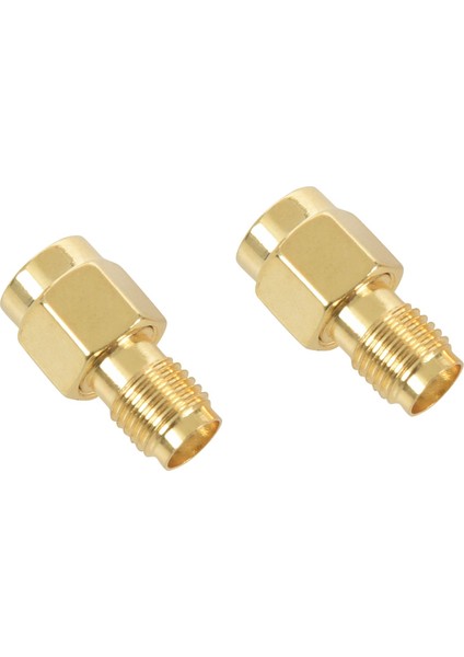 2pcs Rf Koaksiyel Koaksiyel Adaptör Sma Dişi Rp-Sma Erkeğe (Yurt Dışından)