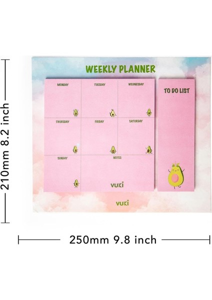 Masa Üstü Haftalık Planlayıcı Defter