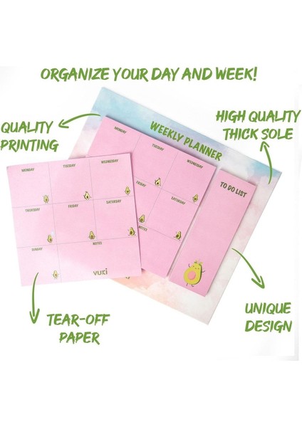 Masa Üstü Haftalık Planlayıcı Defter