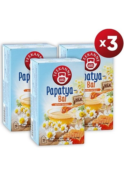 Teekanne Papatya ve Ballı Bitki Çayı