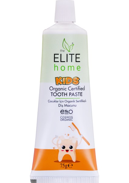 Organik Diş Macunu Aile Seti ( 75 ml Yetişkin 75 ml Çocuk )