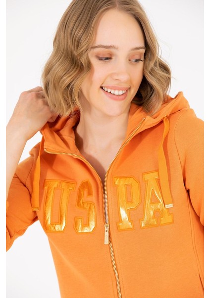 Kadın Siyah Kapüşonlu Fermuarlı Basic Sweatshirt fiyatları