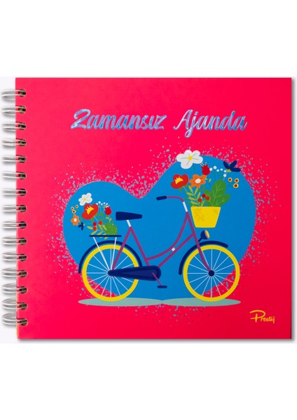 Neon Pembe Zamansız Ajanda
