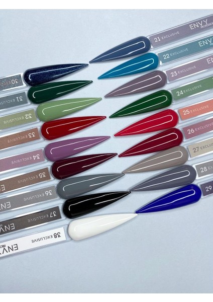 Kalıcı Oje Exclusive Seri Deniz Mavi NO:022 modelleri