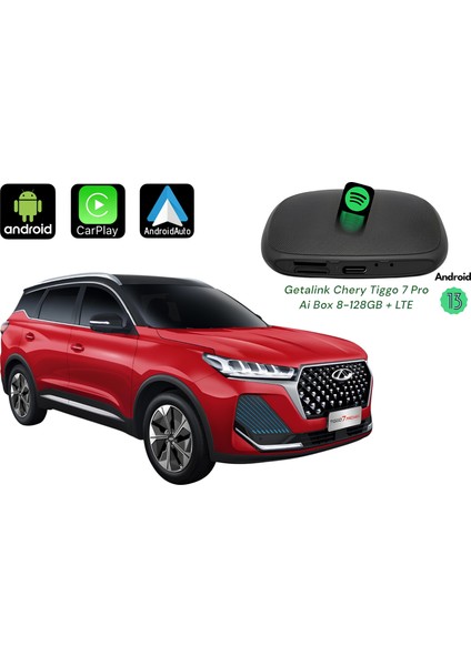 Chery Tiggo 7 Pro Hareket Halinde Video Izleme Youtube + Netflix + ANDROID13 + Ai Box