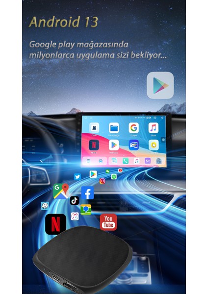 Chery Tiggo 7 Pro Hareket Halinde Video Izleme Youtube + Netflix + ANDROID13 + Ai Box